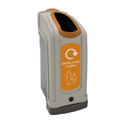 Nexus® 50 Plastic, Metal & Glass Recycling Bin with Express Shipping [EP044/0011]