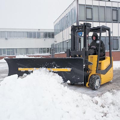 Snowdozer™ Snow Plough Attachment