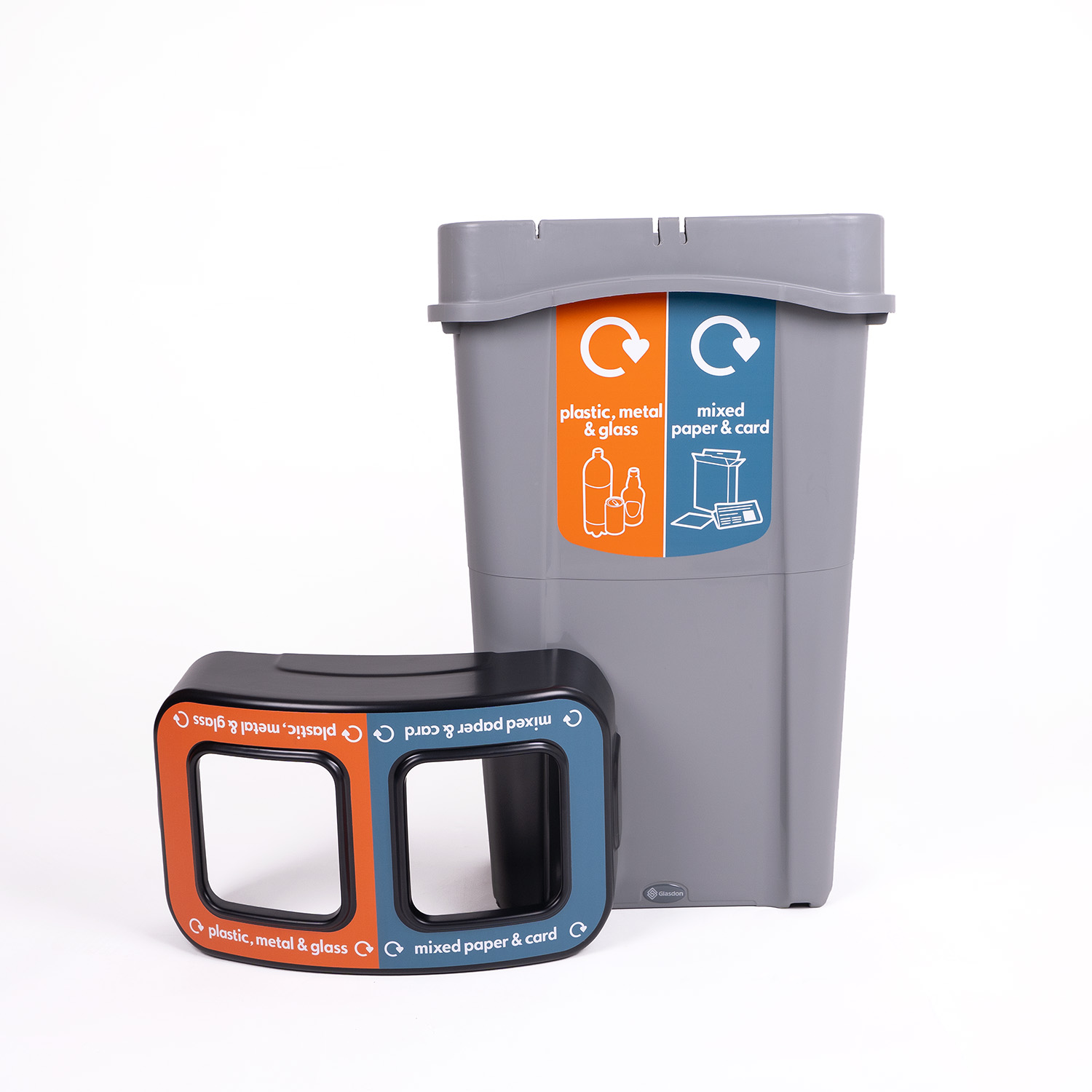 Eco Nexus® Duo 85 General Waste/ Food Waste Recycling Bin Express