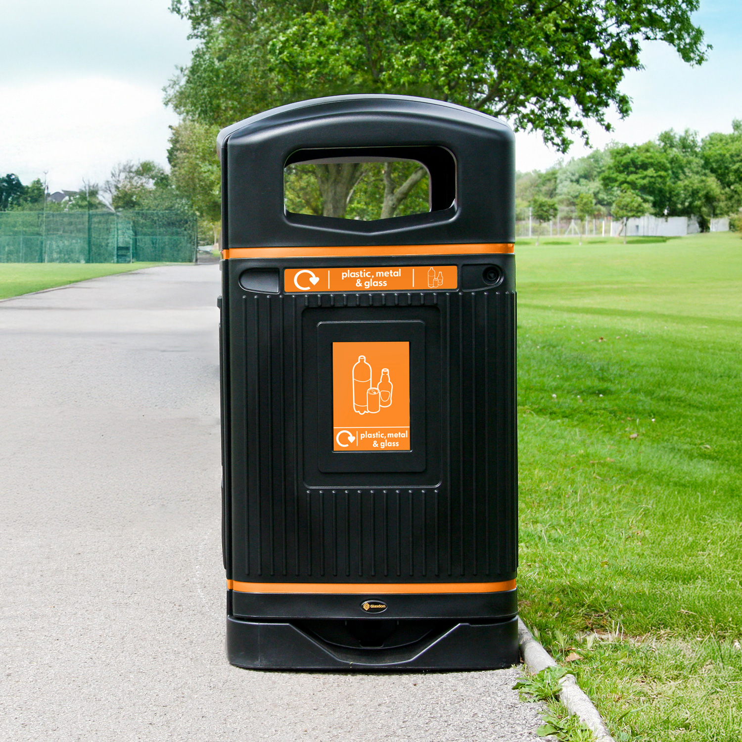 Glasdon Jubilee™ 110 Plastic, Metal & Glass Bin
