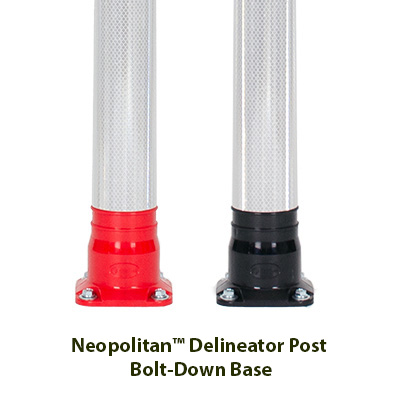 Neopolitan™ Delineator Post - Reboundable & Reflective - Glasdon UK