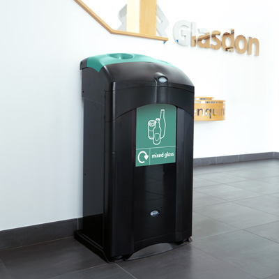 Nexus® 100 Mixed Glass Recycling Bin