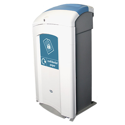 Nexus® 100 Confidential Paper Recycling Bin & Express Delivery