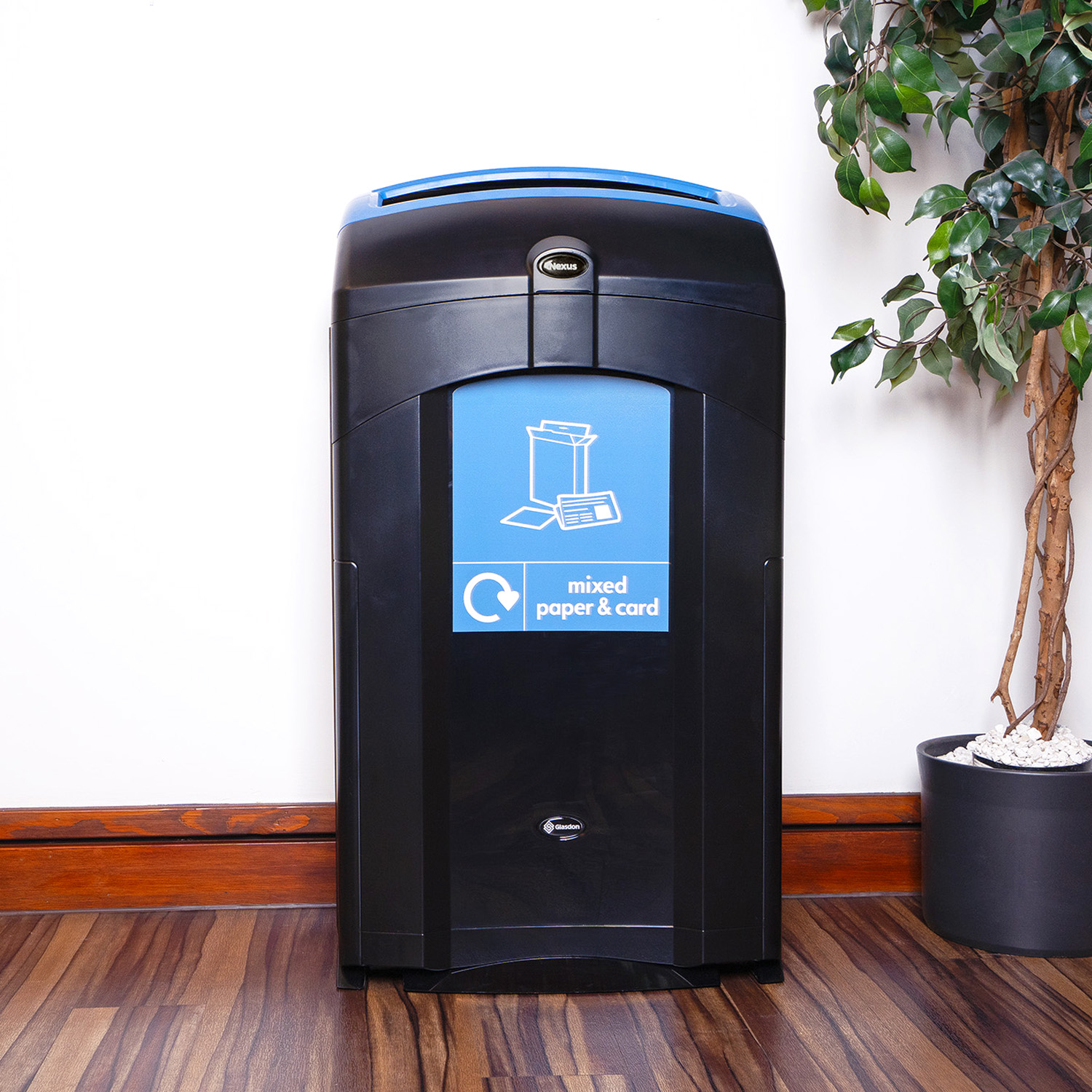 Nexus® 100 Mixed Paper & Card Recycling Bin