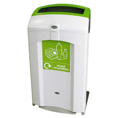 Nexus® 100 Mixed Recyclables Recycling Bin & Express Delivery