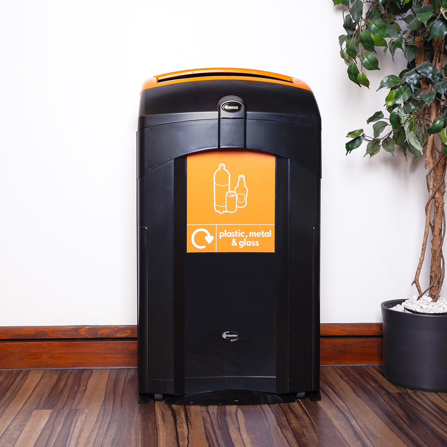 Nexus® 100 Plastic, Metal & Glass Recycling Bin