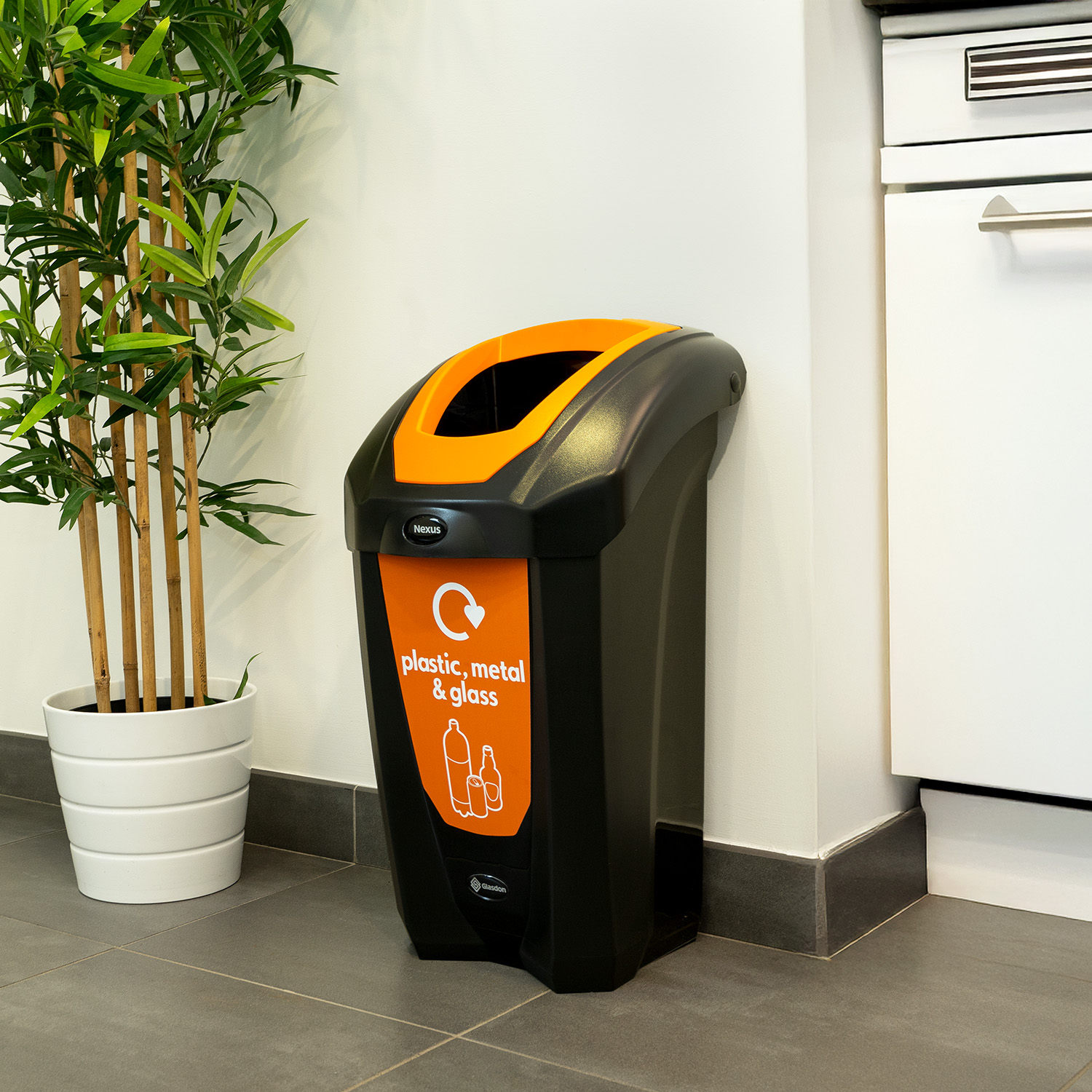 Nexus® 30 Plastic, Metal & Glass Recycling Bin