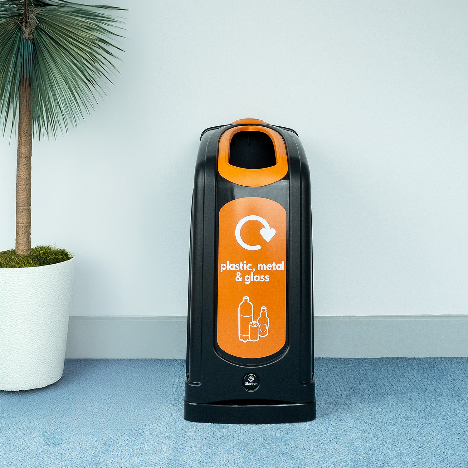 Nexus® 50 Plastic, Metal & Glass Recycling Bin