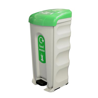 Nexus® Shuttle Food Waste Pedal Recycling Bin with with Express ...