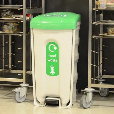 Gladon Nexus Shuttle Food Waste Recycling or General Waste Pedal Bin 