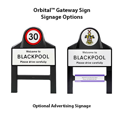 Orbital Gateway Sign options