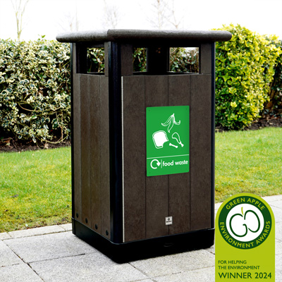 Origin™ Horizon 110 Food Waste Recycling Bin Made from Recycled Materials