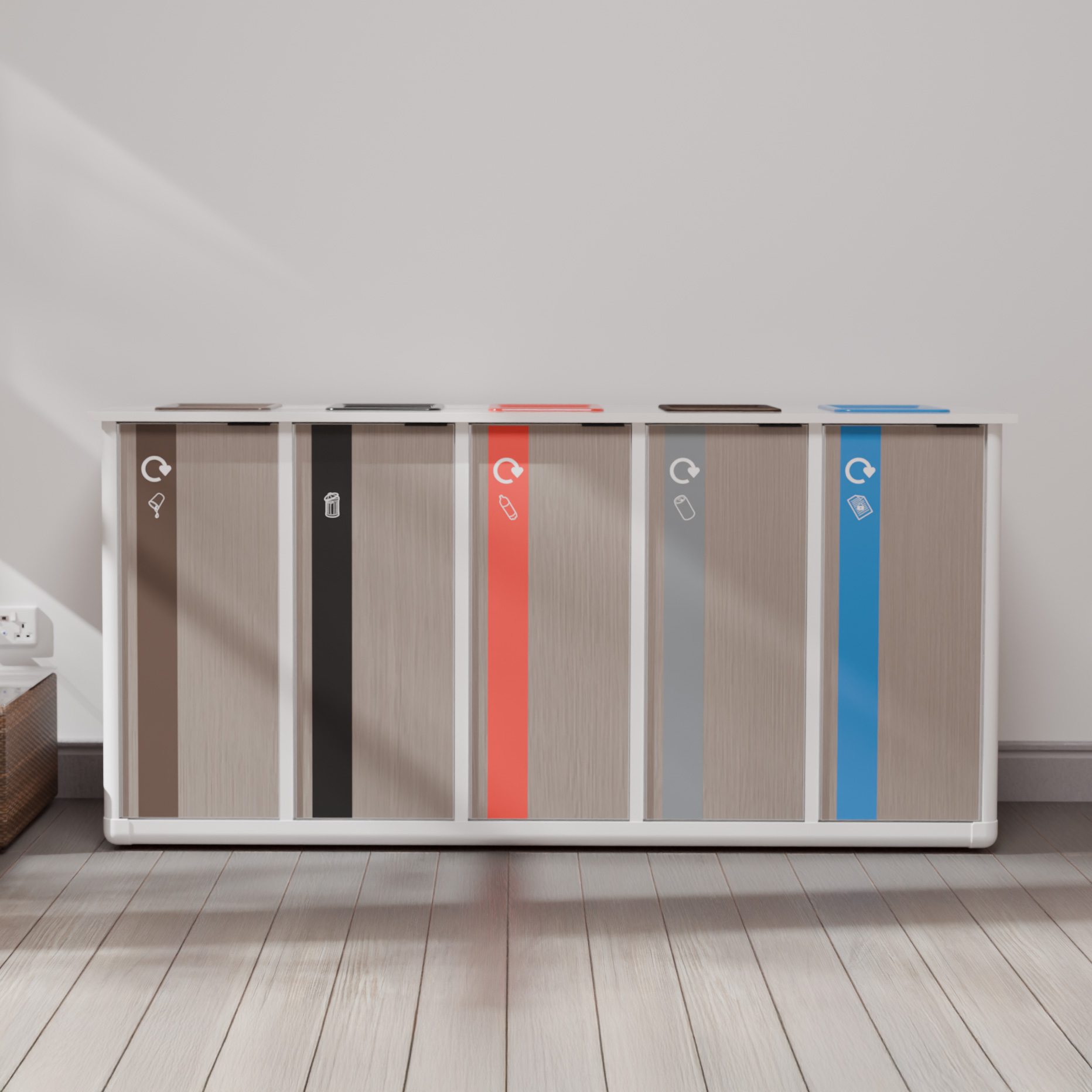 Origin™ Infinity Bespoke Recycling Station One Unit, Endless Options
