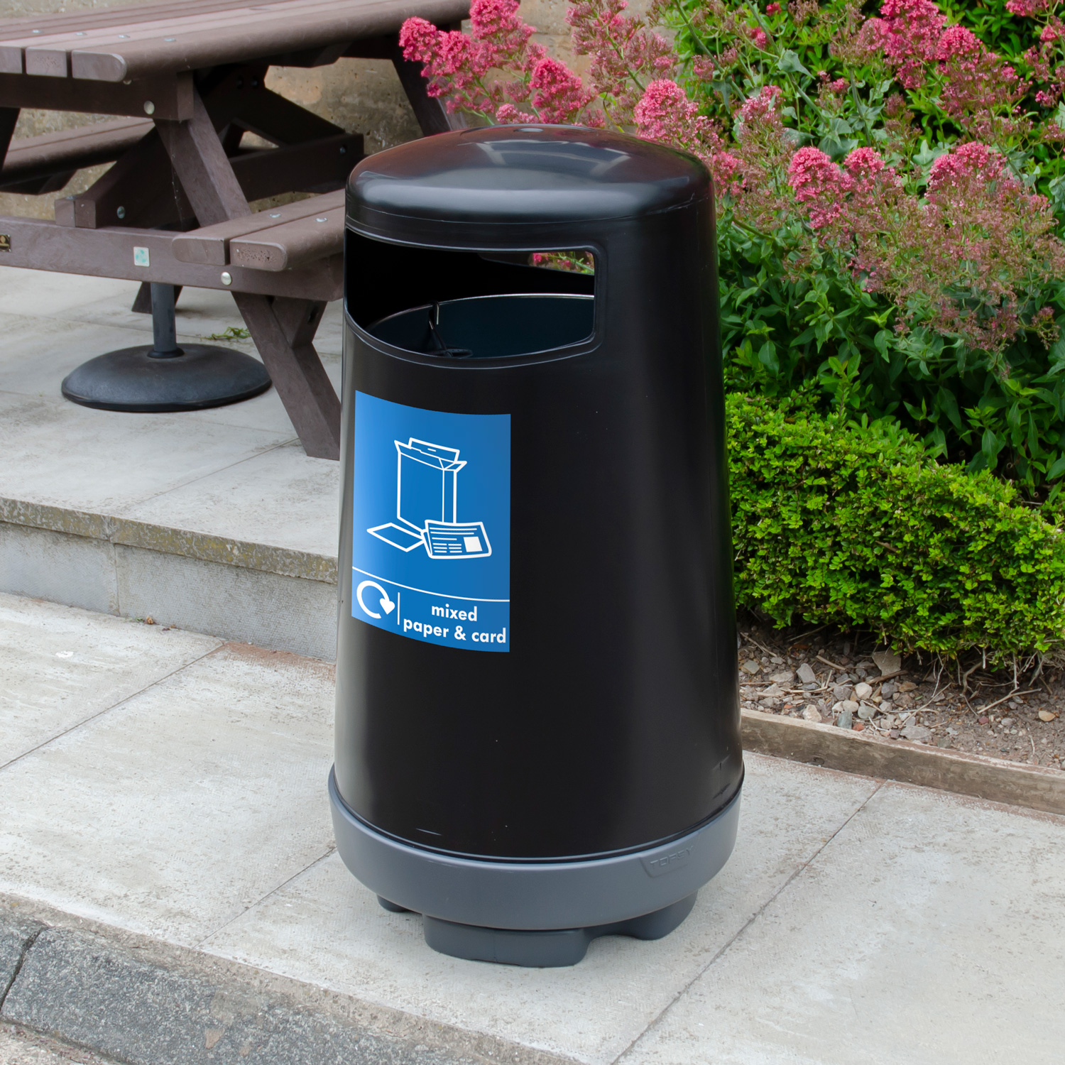 Topsy 2000™ Mixed Paper & Card Recycling Bin