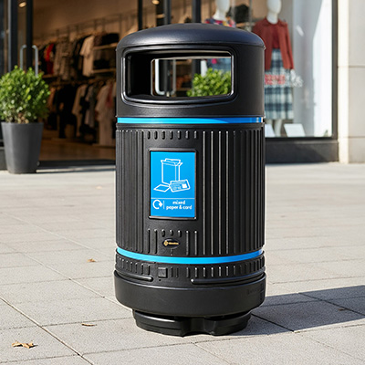 Topsy Royale&trade; Recycling Bins