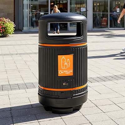 Topsy Royale™ Recycling Bins