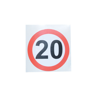 Turbocast 1000&trade; 20mph Sticker [045/2133]