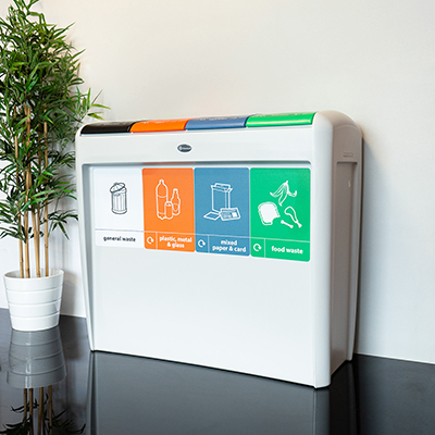 Nexus® Evolution Quad Recycling Bin