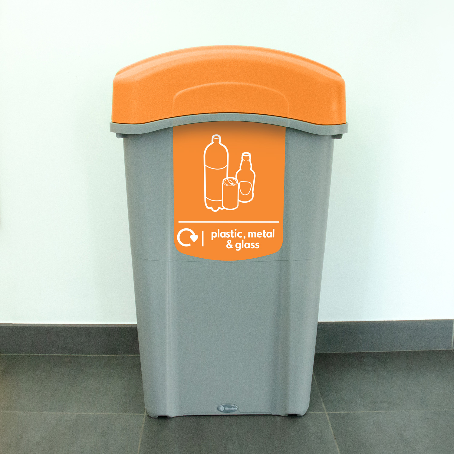 Eco Nexus® 85 Plastic, Metal & Glass Recycling Bin