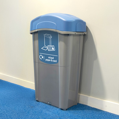 Eco Nexus® 85 Mixed Paper & Card Recycling Bin