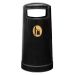 Topsy&trade; 65 Litter Bin & Express- Black with Steel Liner