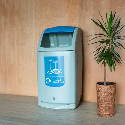 Nexus® 140 Mixed Paper & Card Bin