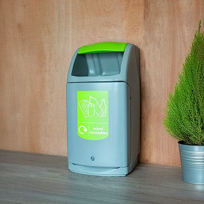 Nexus® 140 Mixed Recyclables Recycling Bin