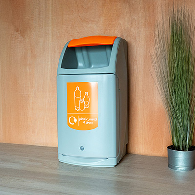 Nexus® 140 Plastic, Metal & Glass Bin