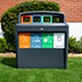 Nexus® Evolution City Quad Recycling Bin