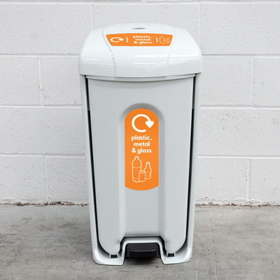 Nexus® Shuttle Plastic, Metal & Glass Recycling Bin