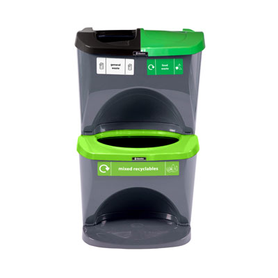 Nexus® Stack 60 Recycling Bins & Express Shipping