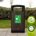 Origin&trade; Curve 110 Food Waste Recycling Bin
