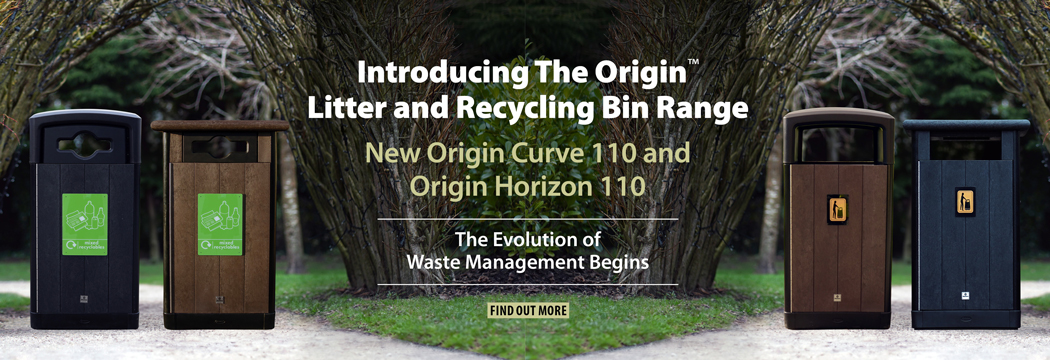 Origin™ Litter and Recycling Bins Range