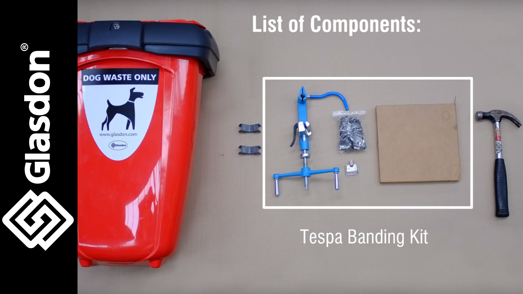 Retriever 50™ Dog Waste Bin with Free Delivery Glasdon UK